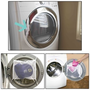 Kapak Bağlamalı Ayakkabı Sütyen Yıkama Filesi 20 cm x 30 cm