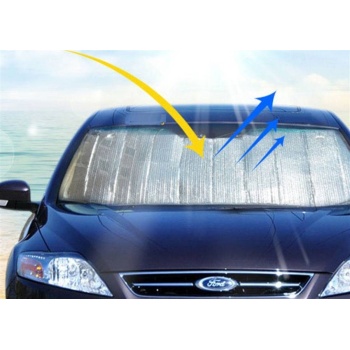 Ön Cam Metalize Parlak Aluminyum Sünger Perde 130*60 cm