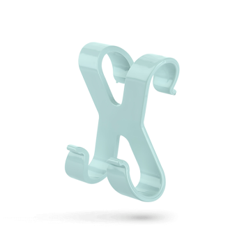 Hang it Pratik Havlupan Üstü 2 Kancalı Banyo Askısı