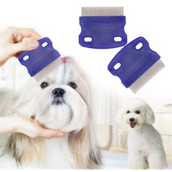 Köpek Kedi Tüy Toplayıcı Avuç İçi Bit Pire Önleyici Tarak