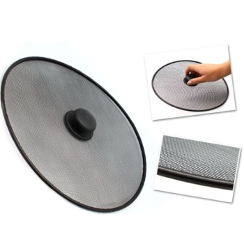 25 CM 25 CM Tencere Kapak Fritöz Yağ Sıçratmaz Ocak Kirlenme Önleyici