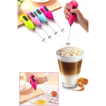 Mini Pilli Portatif Karıştırıcı El Mikseri