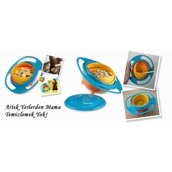 Mama Kabı Gyro Bowl 360 Derece Devrilmez Çerez