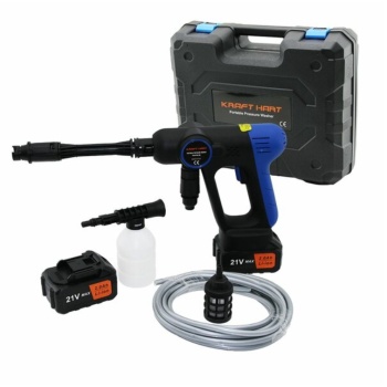 Şarjlı Yüksek Basınçlı Oto Yıkama Sulama Tabancası Makinesi