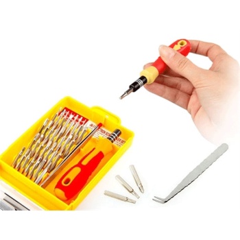 ® 32 Parça Hassas Tamir Tornavida Seti 30 Başlık Sap Cımbız