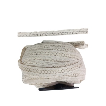 ® Kopanaki Dantel en 4 cm Şeritli Krem 1 Metre