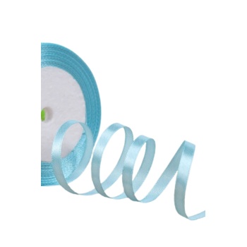 ® Saten Kurdele 6 mm Mint 70 Metre