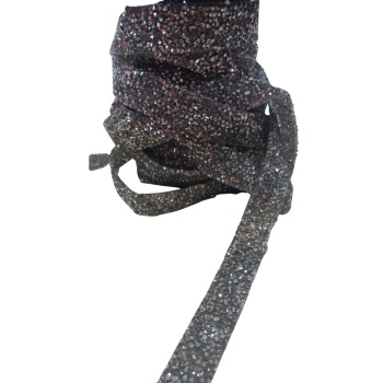 ® Silikonlu Yapıştırma Taş 1 cm Siyah 5 Metre