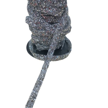 ® Silikonlu Yapıştırma Taş Şerit 2 cm Gümüş 10 Metre