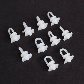 Biyomak® Loren Perde Düğmesi 10 adet Dikdörtgen Tabanlı