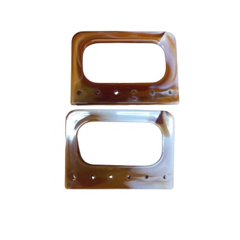 ® Çanta Sapı Akrilik Kare Delikli 12 cm