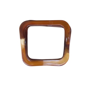 ® Çanta Sapı Kare Kahverengi 11 cm