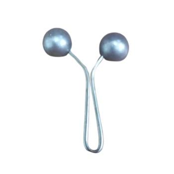 ® Eşarp Klipsi Top Model Düz Mint 1 Adet