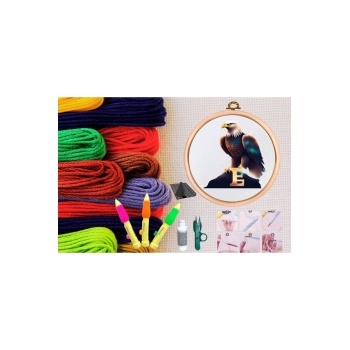 ® Punch Seti Nakış Seti Kasnaklı Kendin Yap Seti Seri 66