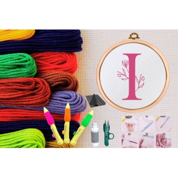 ® Punch Seti Nakış Seti Kasnaklı Kendin Yap Seti Seri 72