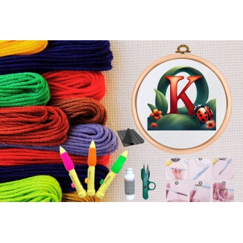 ® Punch Seti Nakış Seti Kasnaklı Kendin Yap Seti Seri 78