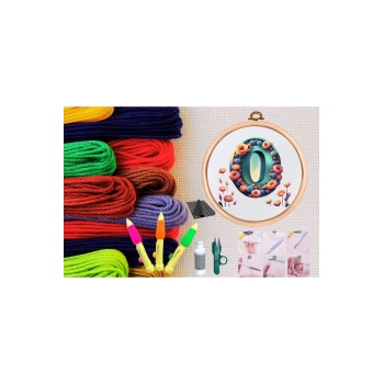 ® Punch Seti Nakış Seti Kasnaklı Kendin Yap Seti Seri 82