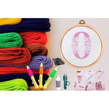 ® Punch Seti Nakış Seti Kasnaklı Kendin Yap Seti Seri 83