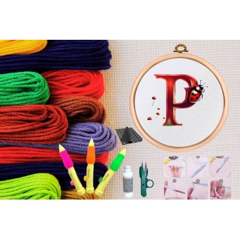 ® Punch Seti Nakış Seti Kasnaklı Kendin Yap Seti Seri 84