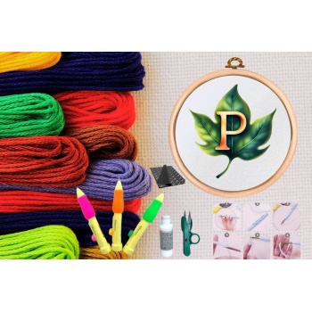 ® Punch Seti Nakış Seti Kasnaklı Kendin Yap Seti Seri 85