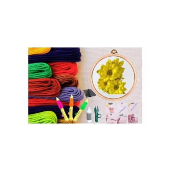 ® Punch Seti Nakış Seti Kasnaklı Kendin Yap Seti Seri 97