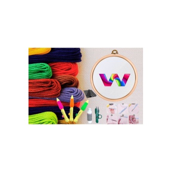 ® Punch Seti Nakış Seti Kasnaklı Kendin Yap Seti Seri 98