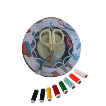 ® İplik Set Teneke Kutu Dikiş Seti