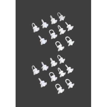 Biyomak® Perde Düğme Stop 500lü