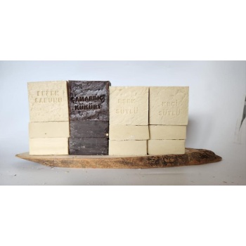 ® Doğal Üretim Sabunu Karışık (Çam Ardıç Kükürt-Bebek-Eşek Sütlü-Keçi Sütlü)16lı Set