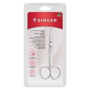 ® Kıvrık Uçlu Nakış Makası (4")