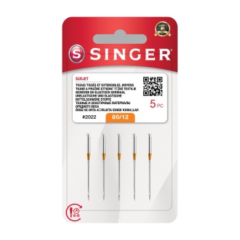 ® Overlok İğnesi 12 Numara (5Li Blıster)