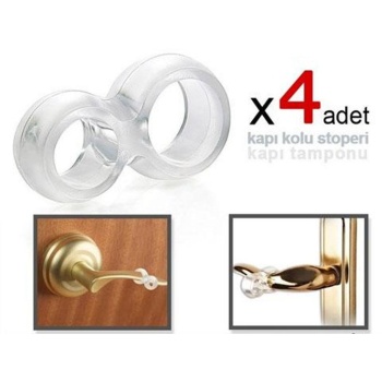 ® Kapı Kolu Stoperi - Kapı Tamponu - 4 Adet
