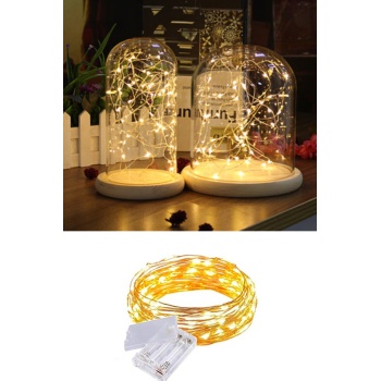 Biyomak® Peri Led Işık 10 Metre GÜN IŞIĞI Dekor Lambası 100 Ledli