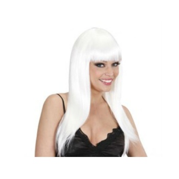 ® Uzun Peruk Saç - Beyaz