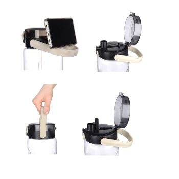 ® Şeffaf Matara - 2000 ml - 67,6 oz - WATERMODE Matara