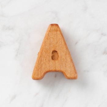 ® Hobi Baby Organik Ahşap Harf - A