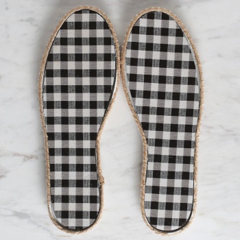 Biyomak® Loren Dar Hasır Espadril / Ayakkabı Tabanı 36 Numa