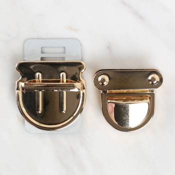 ® Loren Metal Çanta Kilidi Sarı