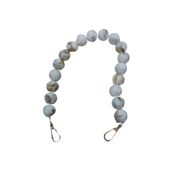 Biyomak® Çanta Askısı 40 cm Akrilik Yuvarlak Krem