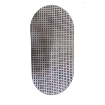 ® Çanta Kanvası Oval 30x15 cm Beyaz