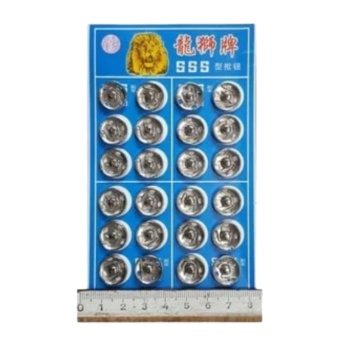 ® Çıt Çıt Model 2 Numara Metal 24lü