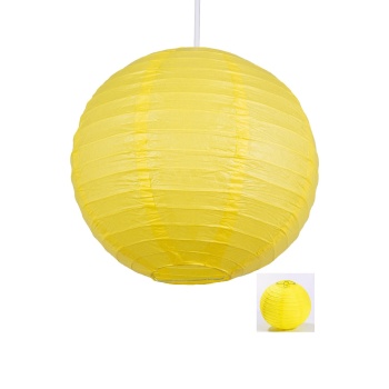 ® Dekoratif Çin Feneri – Kağıt Lamba - Sarı