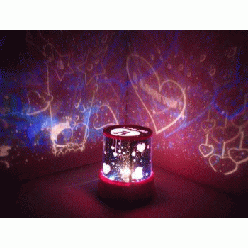 Biyomak® Star Love Projeksiyonlu Gece Lambası