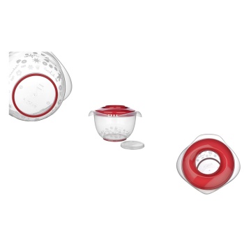 ® Mikser Kabı 3 Lt Özel Koruma Kapaklı Sıçratmayan