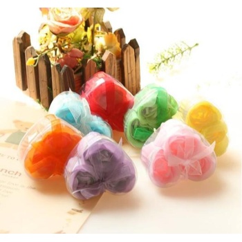 Biyomak® Kalp Kutulu Gül Şeklinde Sabun - Mini