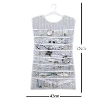 ® Elbise Şeklinde Mücevher Takı Aksesuar Düzenleyici - Çizgili