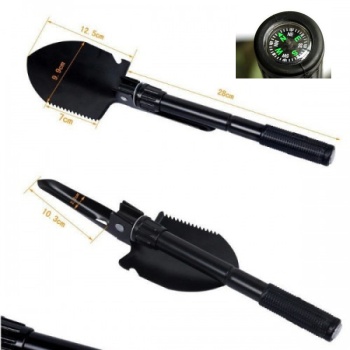 ® Survival Katlanabilir Pusulalı Kürek