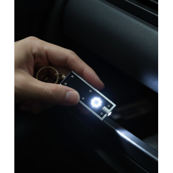 Biyomak® El Feneri Mini Taşınabilir LED Fener Anahtarlık  Çok Amaçlı Işıklı Anahtarlık