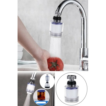 ® Kireç Önleyici Filtreli Su Tasarruflu Hareketli Musluk Başlığı