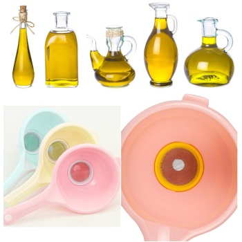 ® Sıvı Yağ Süzgeci - Huni Şeklinde Süzgeç